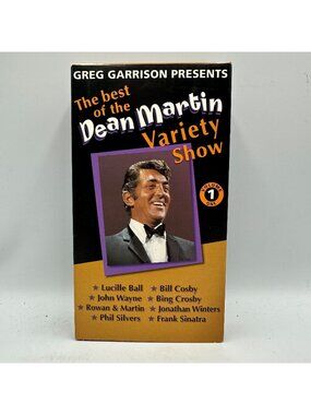 The Best Of The Dean Martin Variety Show VHS Volume 1 2003 Lucille Ball Sinatra